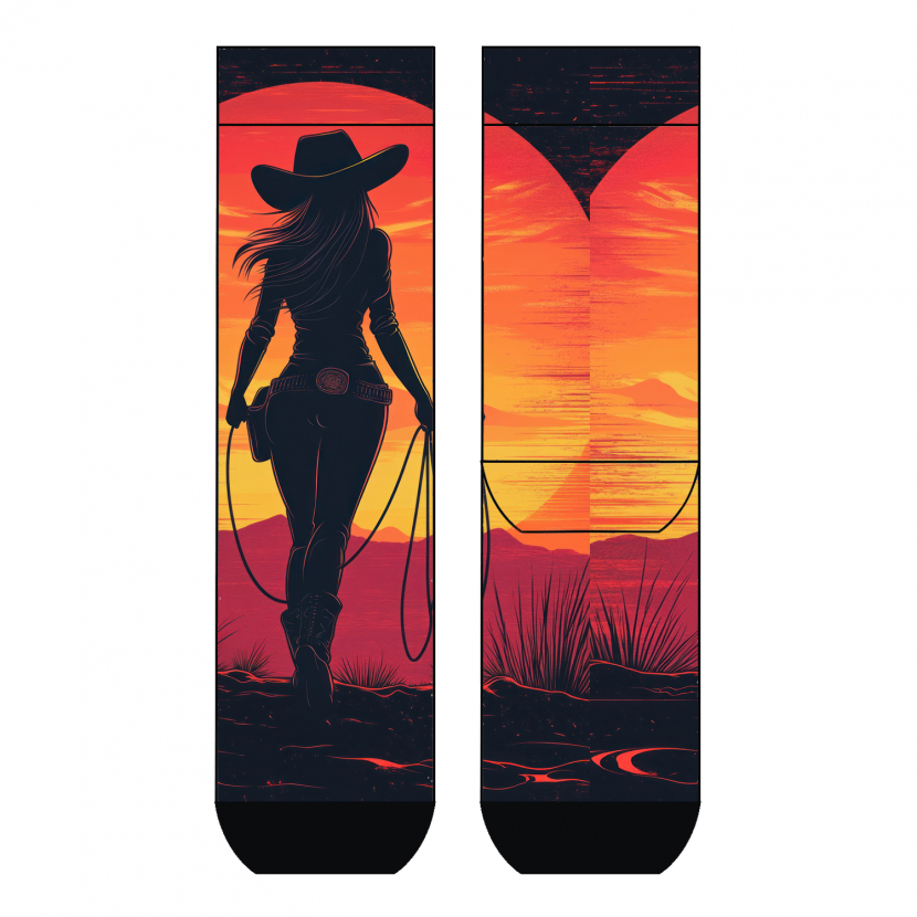 Cool 7 - Unisex One Size (36/41) - Print Socken - Runddruck Motiv: C5688